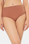 Amante High Rise Full Coverage Hipster Panty - Caramel Nude — thumbnail 1